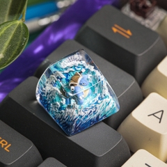 Pokemon - Blastoise Artisan Keycap Breakwooden 5