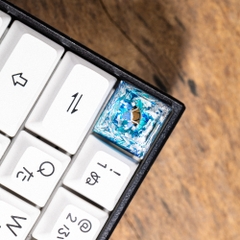 Pokemon - Blastoise Artisan Keycap Breakwooden 6