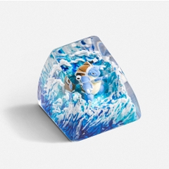 Pokemon - Blastoise Artisan Keycap Breakwooden 6