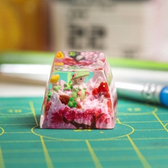 Pokemon - Breloom Cherry Blossom Artisan Keycap Breakwooden