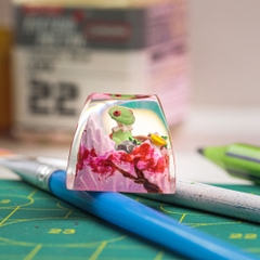 Pokemon - Breloom Cherry Blossom Artisan Keycap Breakwooden