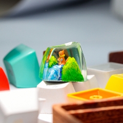 Pokemon - Buizel Artisan Keycap Breakwooden 2