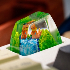 Pokemon - Buizel Artisan Keycap Breakwooden 2