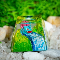 Pokemon - Bulbasaur Artisan Keycap Breakwooden 11