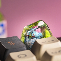 Pokemon - Bulbasaur Artisan Keycap Breakwooden 12