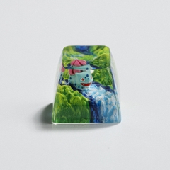 Pokemon - Bulbasaur Artisan Keycap Breakwooden 13