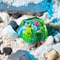 Pokemon - Bulbasaur Artisan Keycap Breakwooden 14