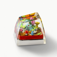 Pokemon - Bulbasaur Artisan Keycap Breakwooden 2