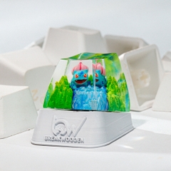 Pokemon - Bulbasaur Artisan Keycap Breakwooden 3