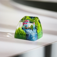 Pokemon - Bulbasaur Artisan Keycap Breakwooden 4