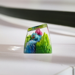 Pokemon - Bulbasaur Artisan Keycap Breakwooden 4