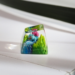 Pokemon - Bulbasaur Artisan Keycap Breakwooden 4