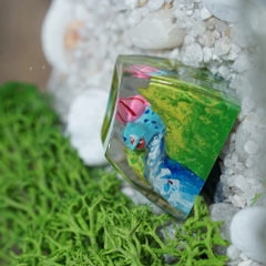 Pokemon - Bulbasaur Artisan Keycap Breakwooden 5