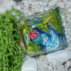 Pokemon - Bulbasaur Artisan Keycap Breakwooden 5