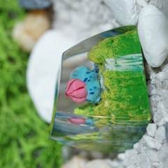 Pokemon - Bulbasaur Artisan Keycap Breakwooden 5