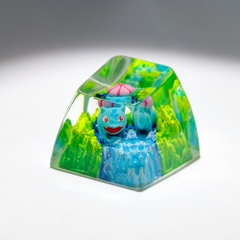 Pokemon - Bulbasaur Artisan Keycap Breakwooden 8