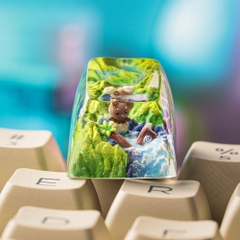 Pokemon - Buneary Artisan Keycap Breakwooden