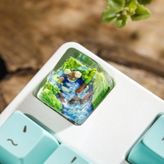 Pokemon - Buneary Artisan Keycap Breakwooden