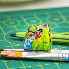 Pokemon - Butterfree Artisan Keycap Breakwooden 4