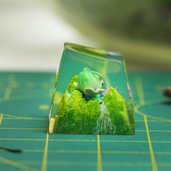 Pokemon - Celebi Artisan Keycap Breakwooden 2