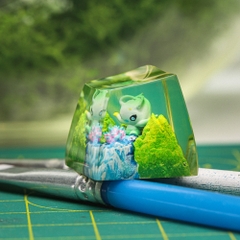 Pokemon - Celebi Artisan Keycap Breakwooden 2