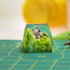 Pokemon - Celebi Artisan Keycap Breakwooden 2