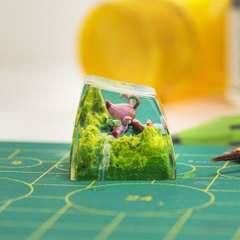 Pokemon - Celebi Artisan Keycap Breakwooden 2