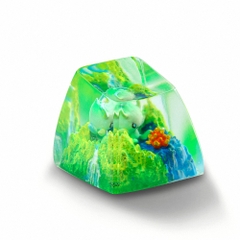 Pokemon - Celebi Artisan Keycap Breakwooden 3