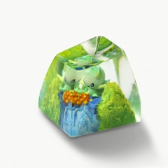 Pokemon - Celebi Artisan Keycap Breakwooden 3