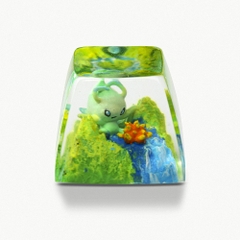 Pokemon - Celebi Artisan Keycap Breakwooden 3