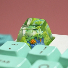 Pokemon - Celebi Artisan Keycap Breakwooden 4