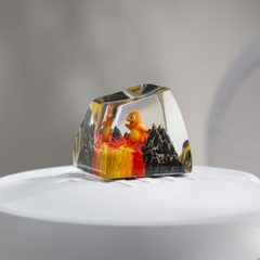 Pokemon - Chamander Artisan Keycap Breakwooden 10