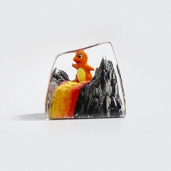 Pokemon - Chamander Artisan Keycap Breakwooden 10