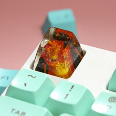 Pokemon - Chamander Artisan Keycap Breakwooden 11