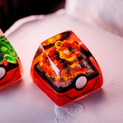 Pokemon - Chamander Artisan Keycap Breakwooden 2
