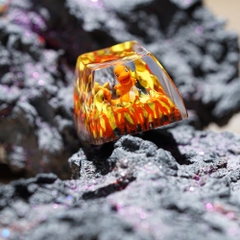 Pokemon - Chamander Artisan Keycap Breakwooden 3