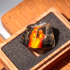 Pokemon - Chamander Artisan Keycap Breakwooden 3