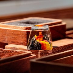 Pokemon - Chamander Artisan Keycap Breakwooden 3