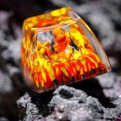 Pokemon - Chamander Artisan Keycap Breakwooden 4