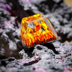 Pokemon - Chamander Artisan Keycap Breakwooden 4