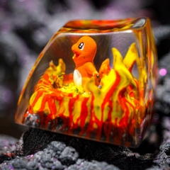 Pokemon - Chamander Artisan Keycap Breakwooden 4