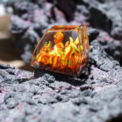 Pokemon - Chamander Artisan Keycap Breakwooden 4