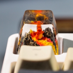 Pokemon - Chamander Artisan Keycap Breakwooden 5