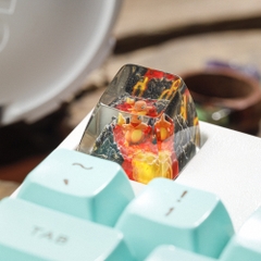 Pokemon - Chamander Artisan Keycap Breakwooden 6