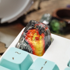 Pokemon - Chamander Artisan Keycap Breakwooden 6