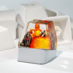 Pokemon - Chamander Artisan Keycap Breakwooden 7