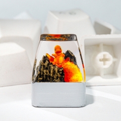 Pokemon - Chamander Artisan Keycap Breakwooden 7
