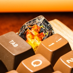 Pokemon - Chamander Artisan Keycap Breakwooden 8