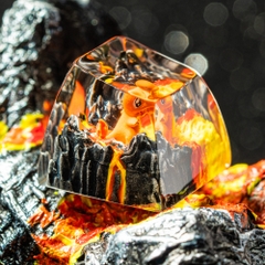 Pokemon - Chamander Artisan Keycap Breakwooden 9