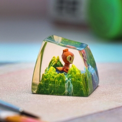 Pokemon - Chamchar Artisan Keycap Breakwooden